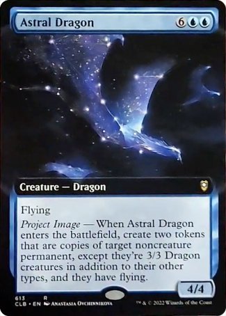Astral Dragon (Extended Art) [Commander Legends: Battle for Baldur's Gate] | D20 Games