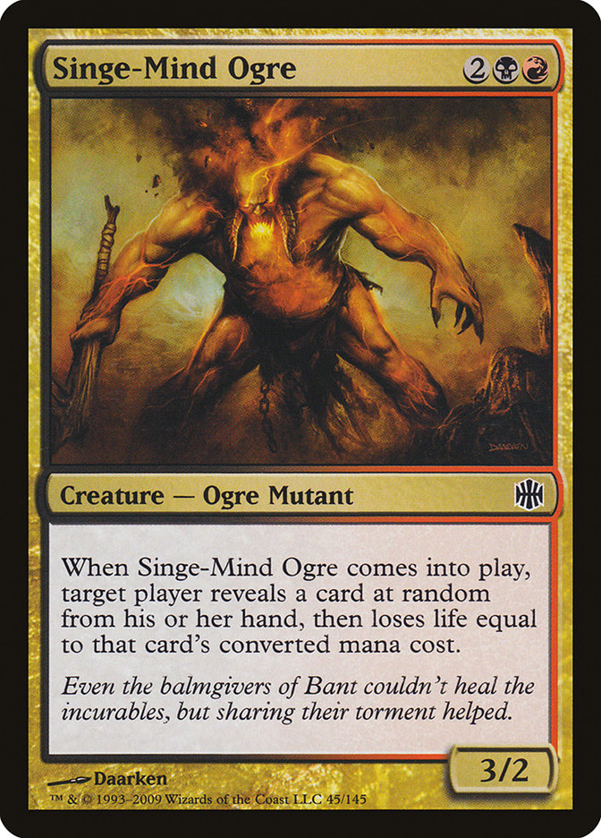 Singe-Mind Ogre [Alara Reborn] | D20 Games