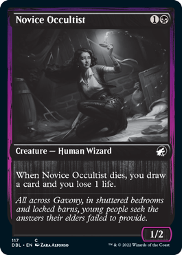 Novice Occultist [Innistrad: Double Feature] | D20 Games