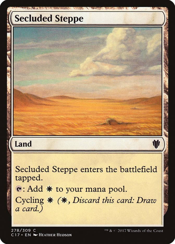 Secluded Steppe [Commander 2017] | D20 Games