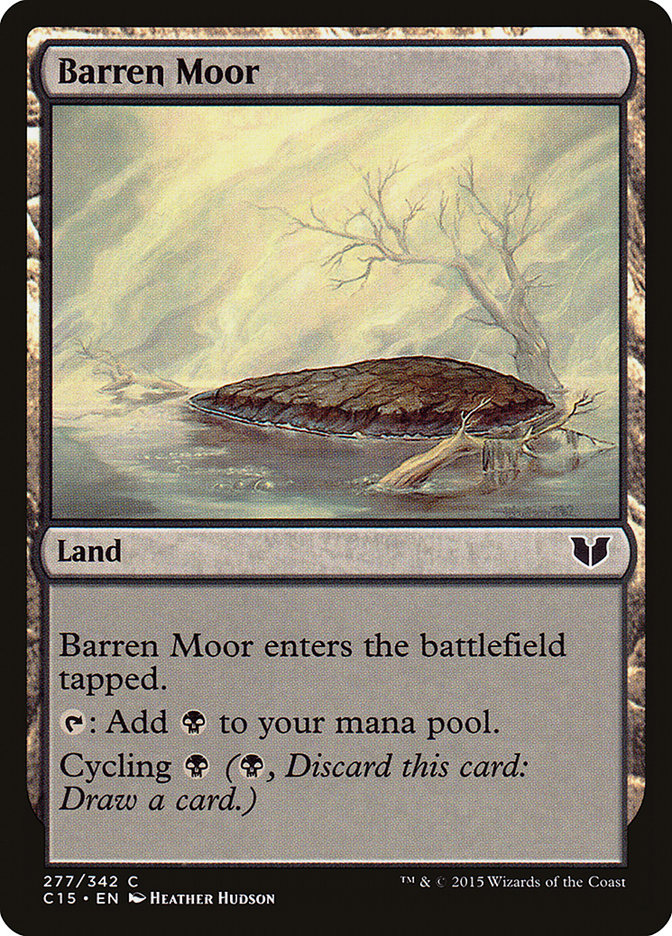 Barren Moor [Commander 2015] | D20 Games