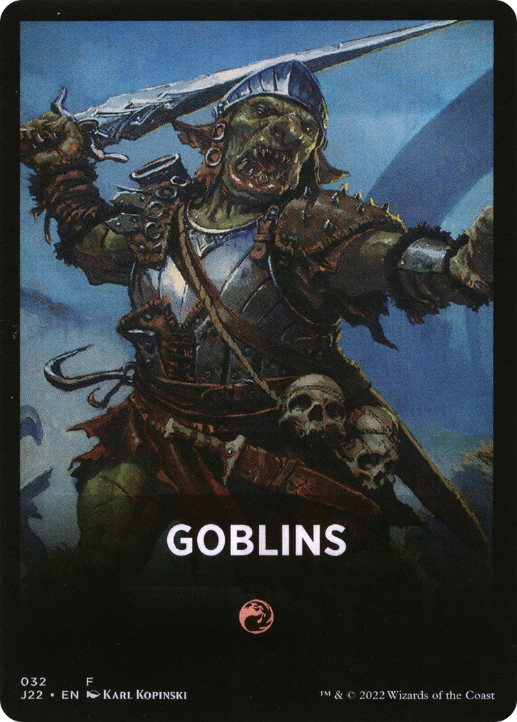 Goblins Theme Card [Jumpstart 2022 Front Cards] | D20 Games