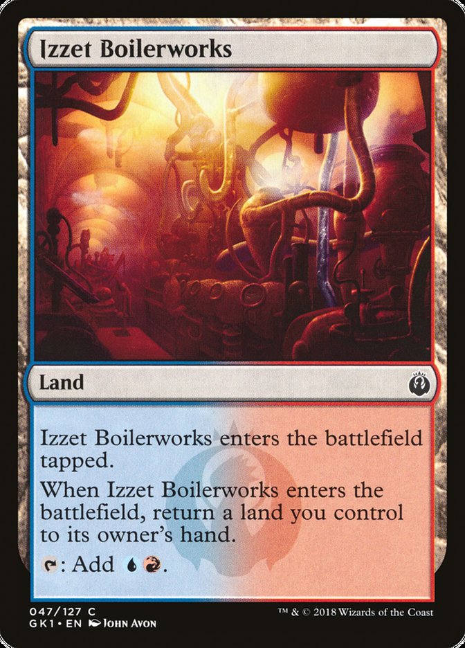 Izzet Boilerworks [Guilds of Ravnica Guild Kit] | D20 Games