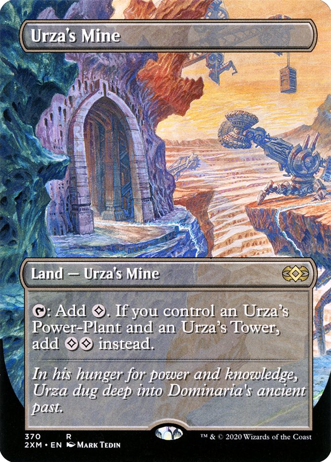 Urza's Mine (Toppers) [Double Masters Extended Art] | D20 Games