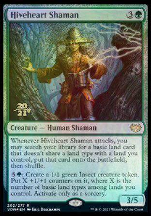 Hiveheart Shaman [Innistrad: Crimson Vow Prerelease Promos] | D20 Games