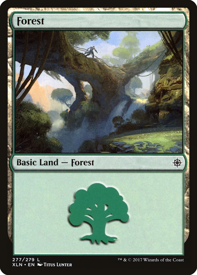 Forest (277) [Ixalan] | D20 Games