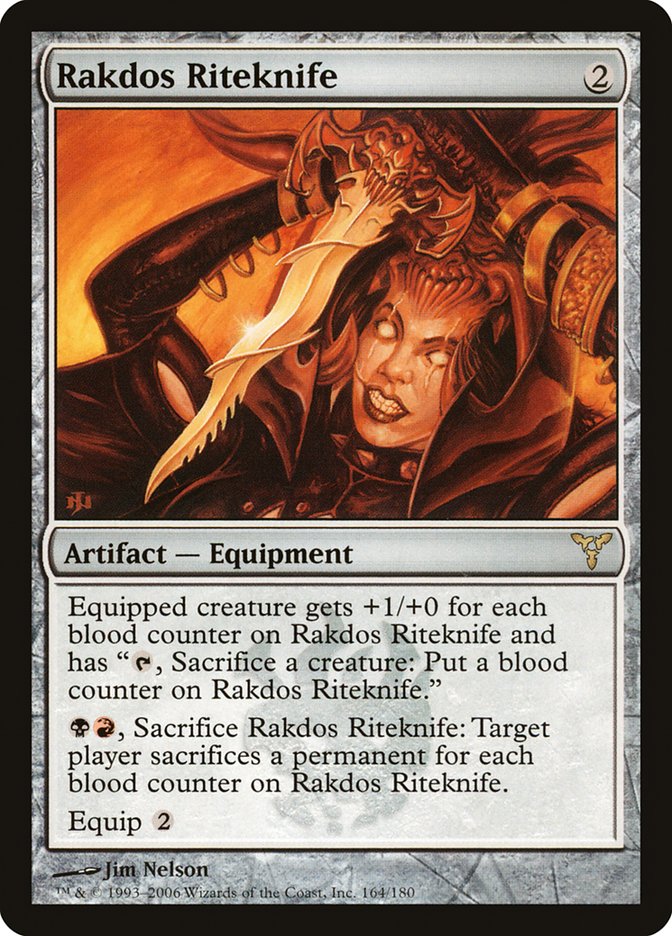 Rakdos Riteknife [Dissension] | D20 Games