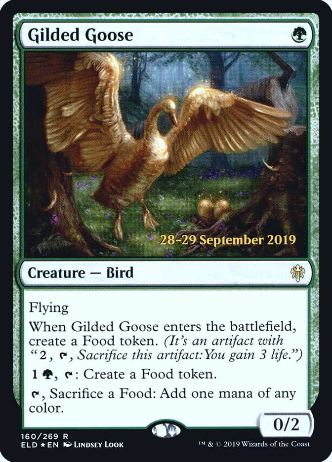 Gilded Goose  [Throne of Eldraine Prerelease Promos] | D20 Games