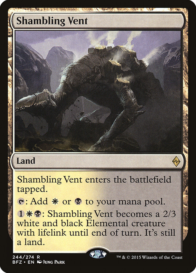 Shambling Vent [Battle for Zendikar] | D20 Games