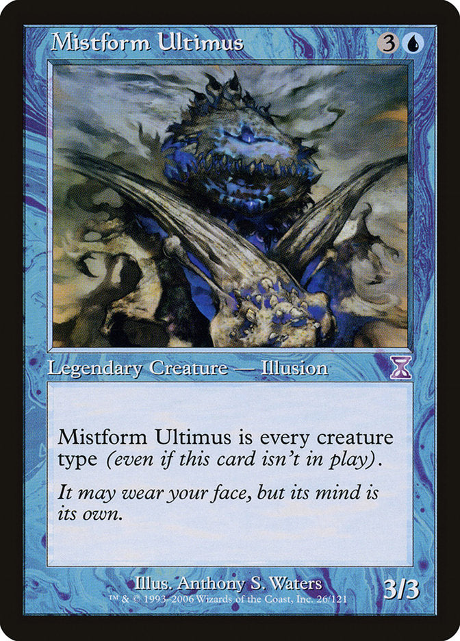 Mistform Ultimus [Time Spiral Timeshifted] | D20 Games