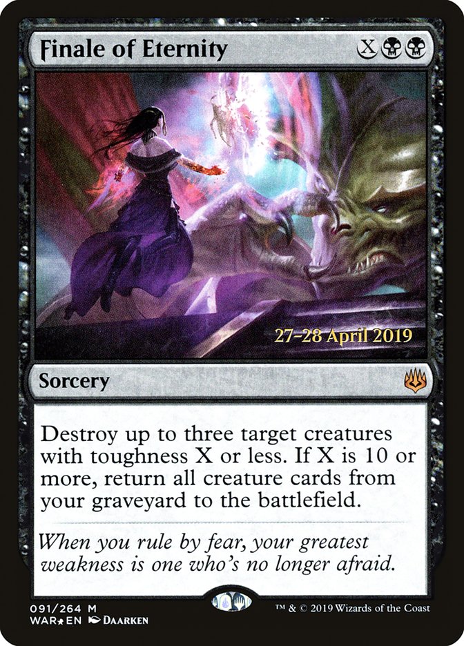 Finale of Eternity  [War of the Spark Prerelease Promos] | D20 Games