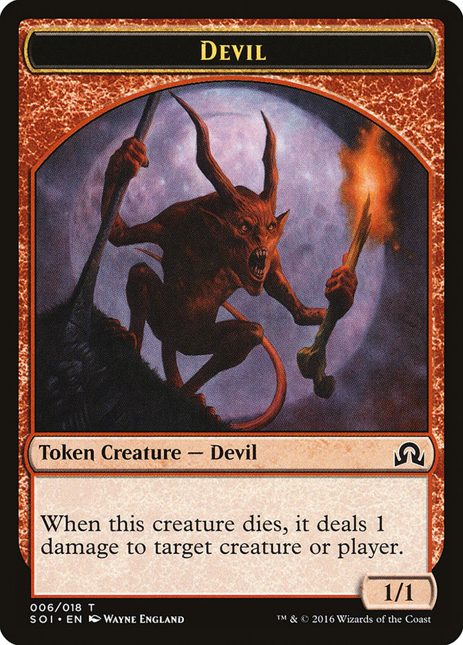 Devil [Shadows over Innistrad Tokens] | D20 Games