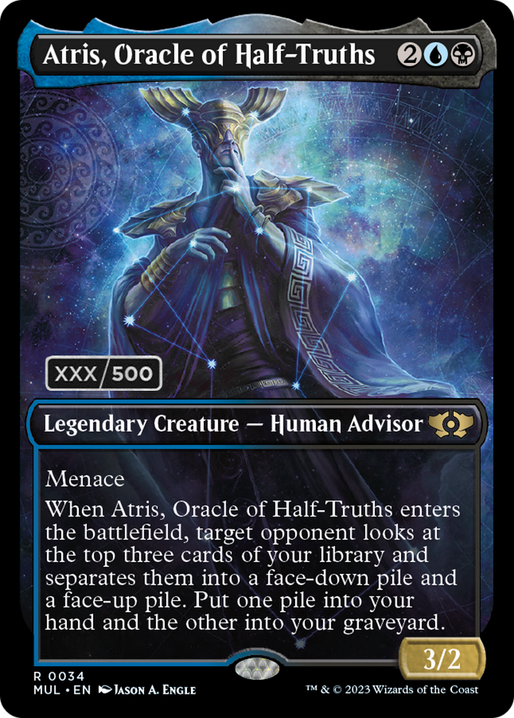Atris, Oracle of Half-Truths (Serialized) [Multiverse Legends] | D20 Games