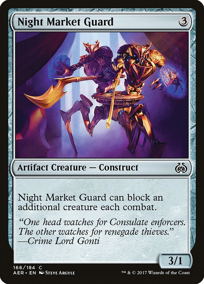 Night Market Guard [Aether Revolt] | D20 Games