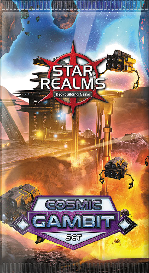 Star Realms Deck Building Game: Cosmic Gambit Set Booster Pack | D20 Games