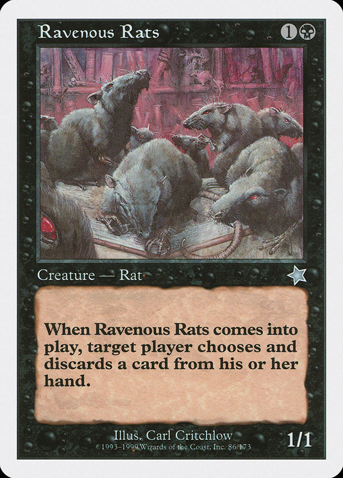 Ravenous Rats [Starter 1999] | D20 Games