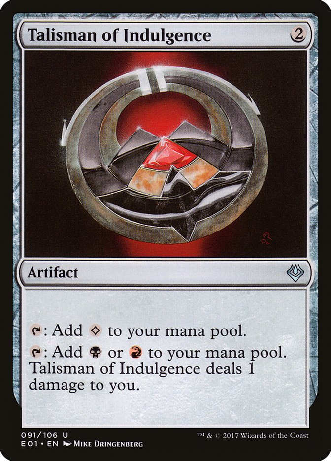 Talisman of Indulgence [Archenemy: Nicol Bolas] | D20 Games