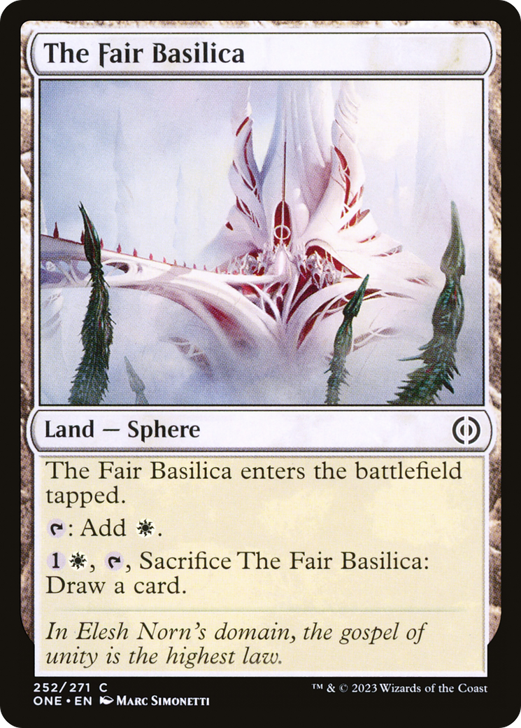 The Fair Basilica [Phyrexia: All Will Be One] | D20 Games