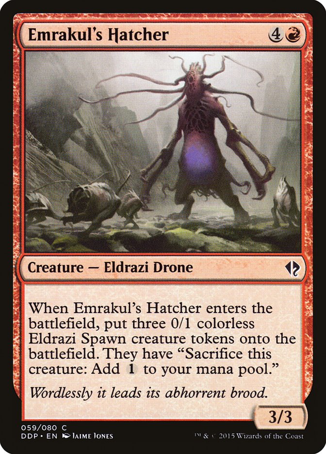 Emrakul's Hatcher [Duel Decks: Zendikar vs. Eldrazi] | D20 Games