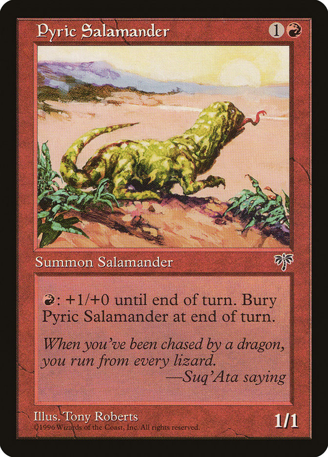 Pyric Salamander [Mirage] | D20 Games