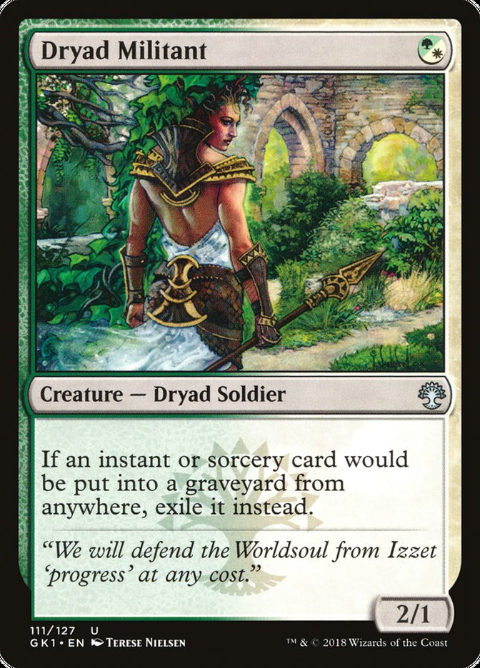 Dryad Militant [Guilds of Ravnica Guild Kit] | D20 Games