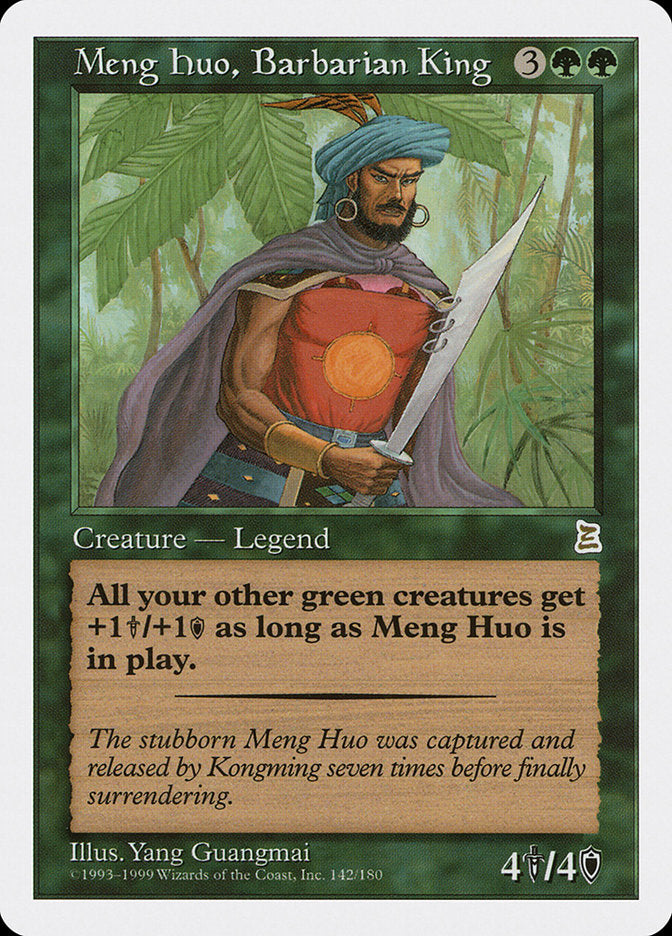 Meng Huo, Barbarian King [Portal Three Kingdoms] | D20 Games