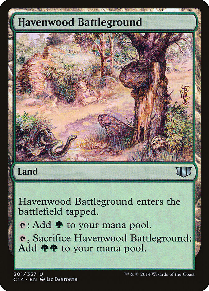 Havenwood Battleground [Commander 2014] | D20 Games