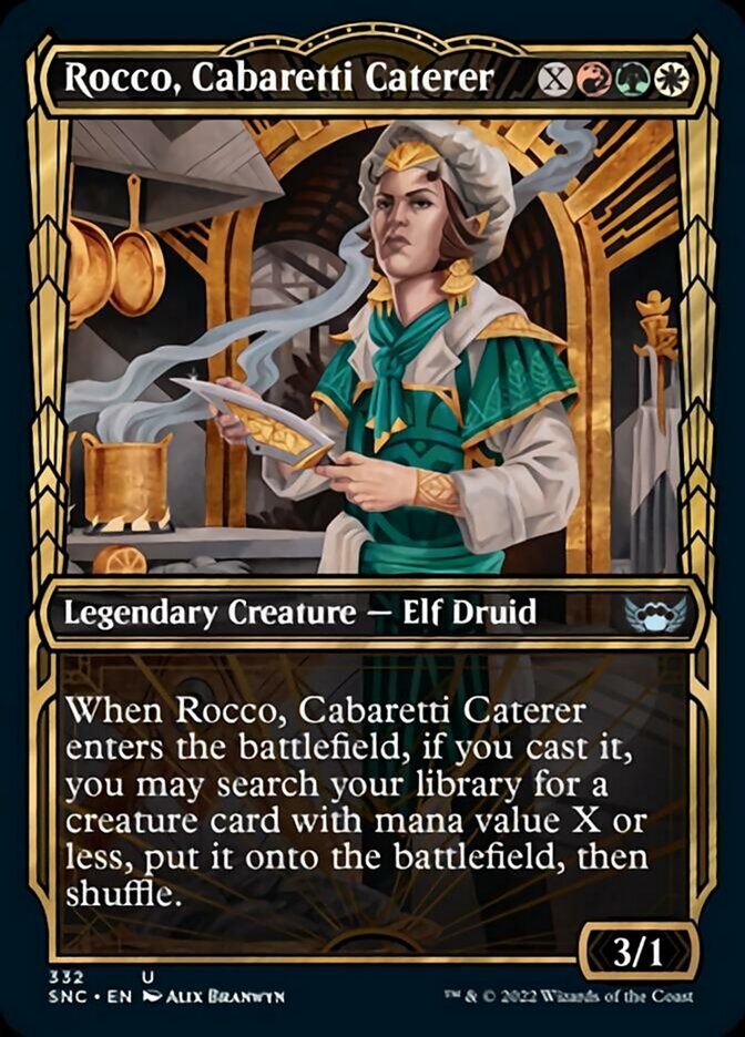 Rocco, Cabaretti Caterer (Showcase Golden Age) [Streets of New Capenna] | D20 Games