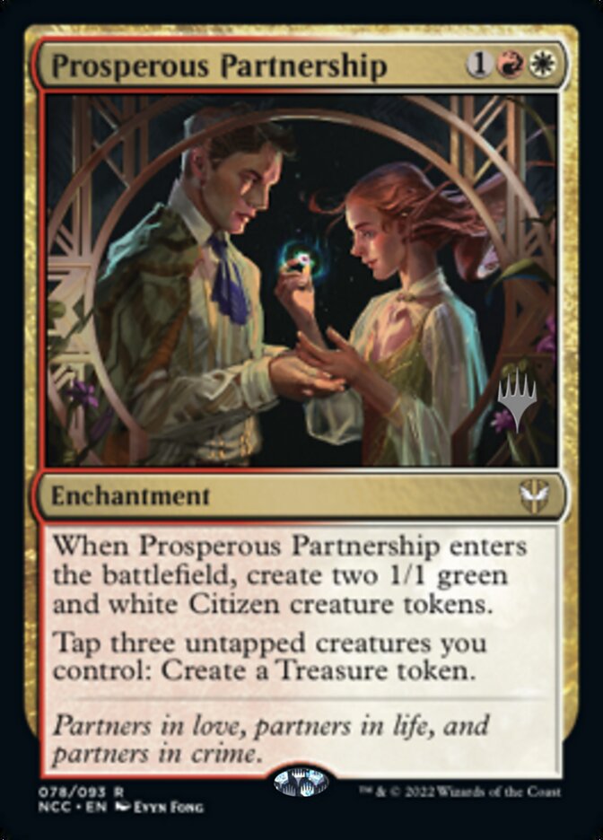 Prosperous Partnership (Promo Pack) [Streets of New Capenna Commander Promos] | D20 Games