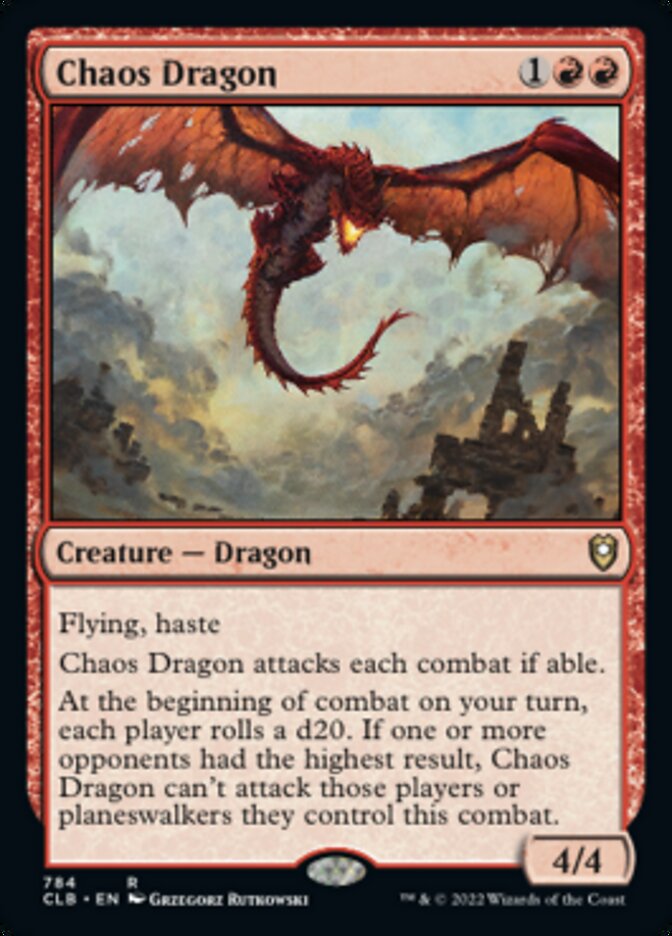 Chaos Dragon [Commander Legends: Battle for Baldur's Gate] | D20 Games