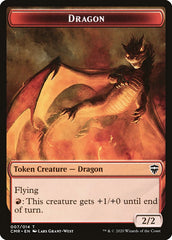 Dragon // Soldier Token [Commander Legends Tokens] | D20 Games