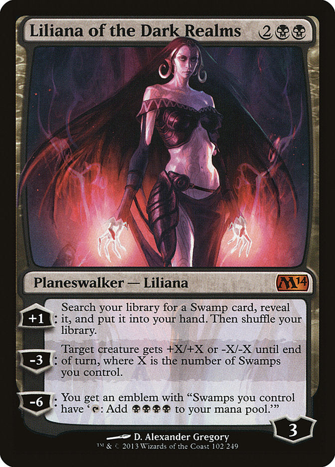 Liliana of the Dark Realms [Magic 2014] | D20 Games