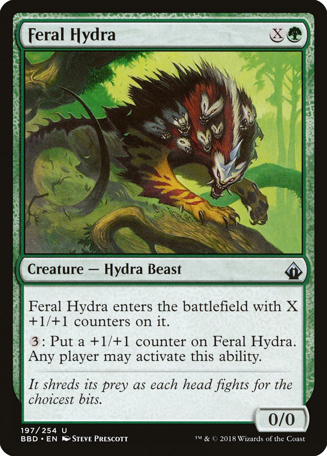Feral Hydra [Battlebond] | D20 Games