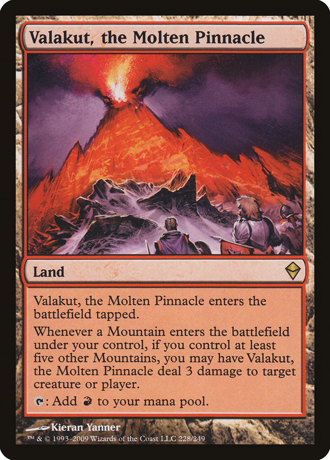 Valakut, the Molten Pinnacle [Zendikar] | D20 Games