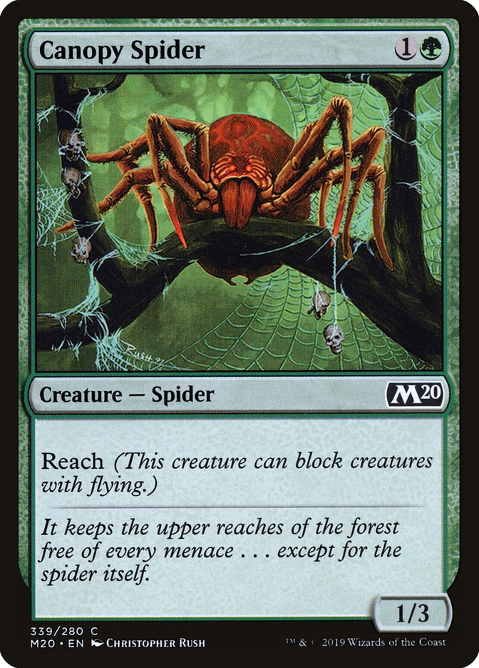 Canopy Spider [Core Set 2020] | D20 Games