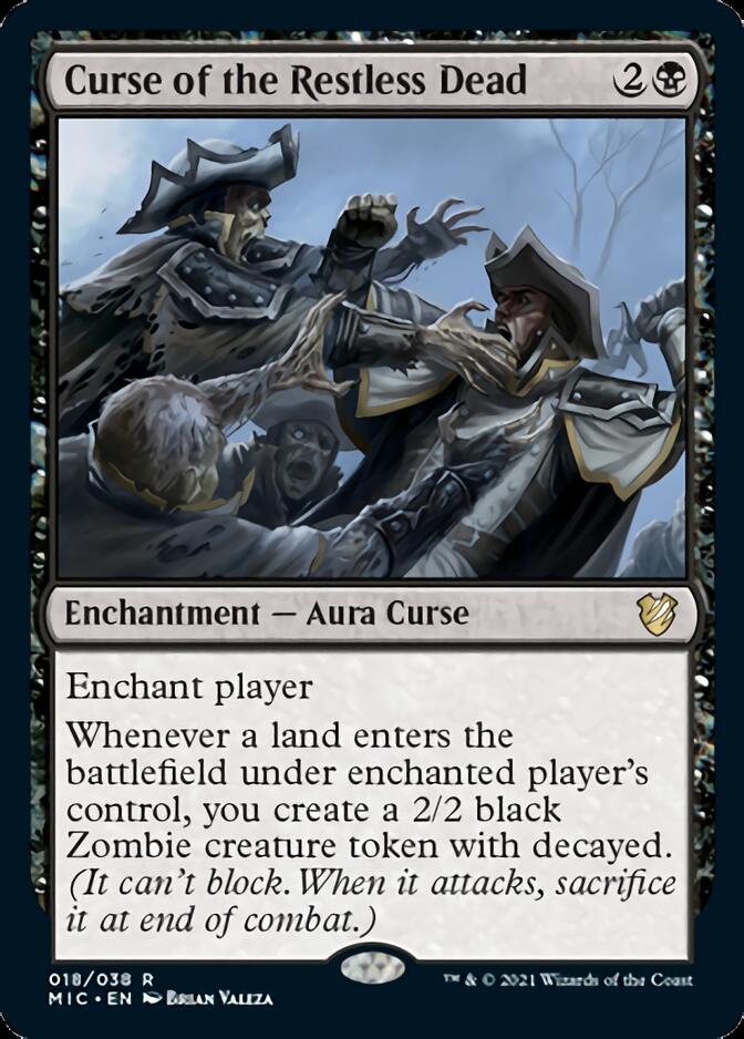 Curse of the Restless Dead [Innistrad: Midnight Hunt Commander] | D20 Games