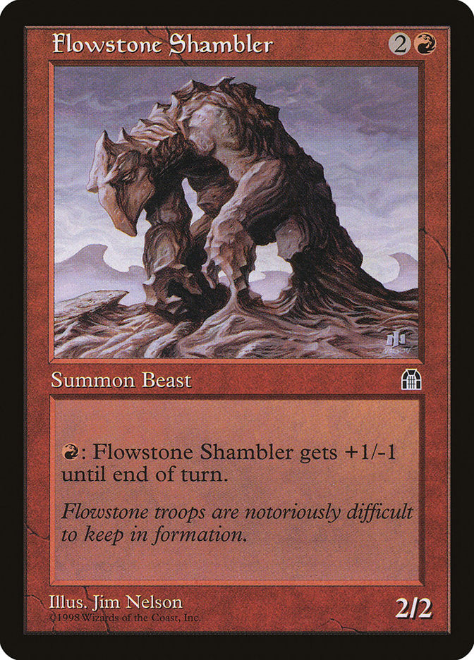 Flowstone Shambler [Stronghold] | D20 Games