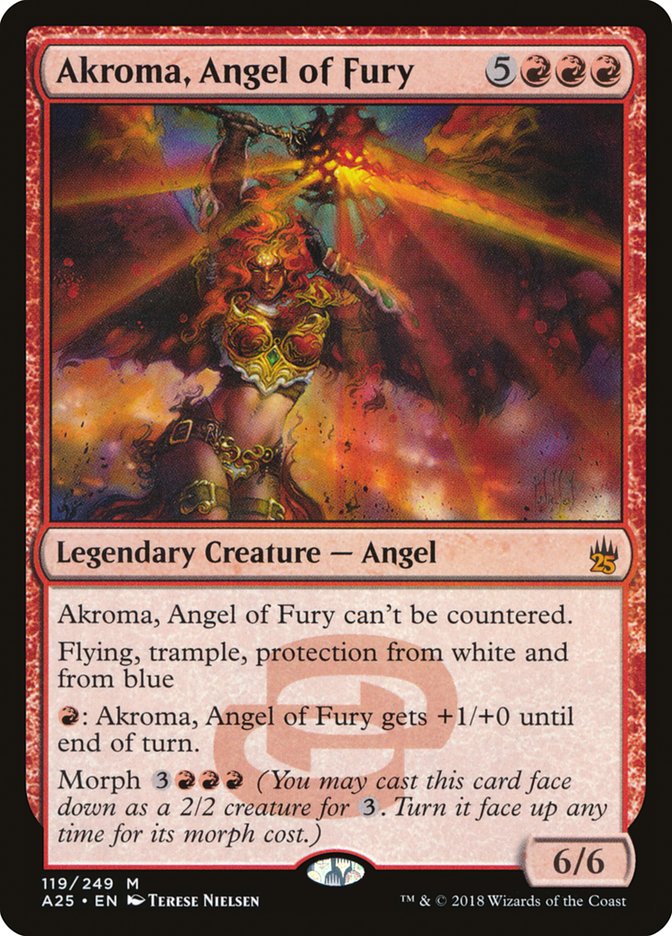 Akroma, Angel of Fury [Masters 25] | D20 Games