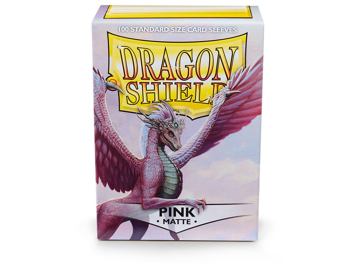 Dragon Shield Matte Pink Sleeves | D20 Games