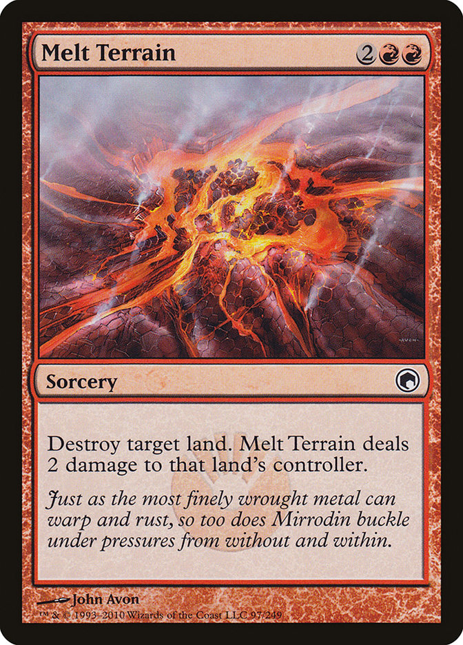 Melt Terrain [Scars of Mirrodin] | D20 Games