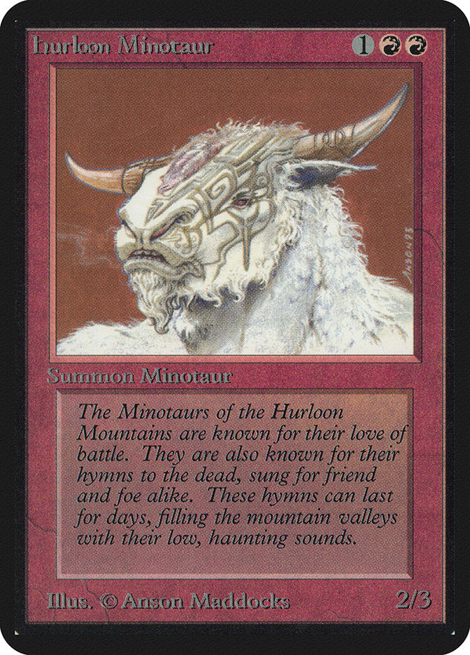 Hurloon Minotaur [Limited Edition Alpha] | D20 Games