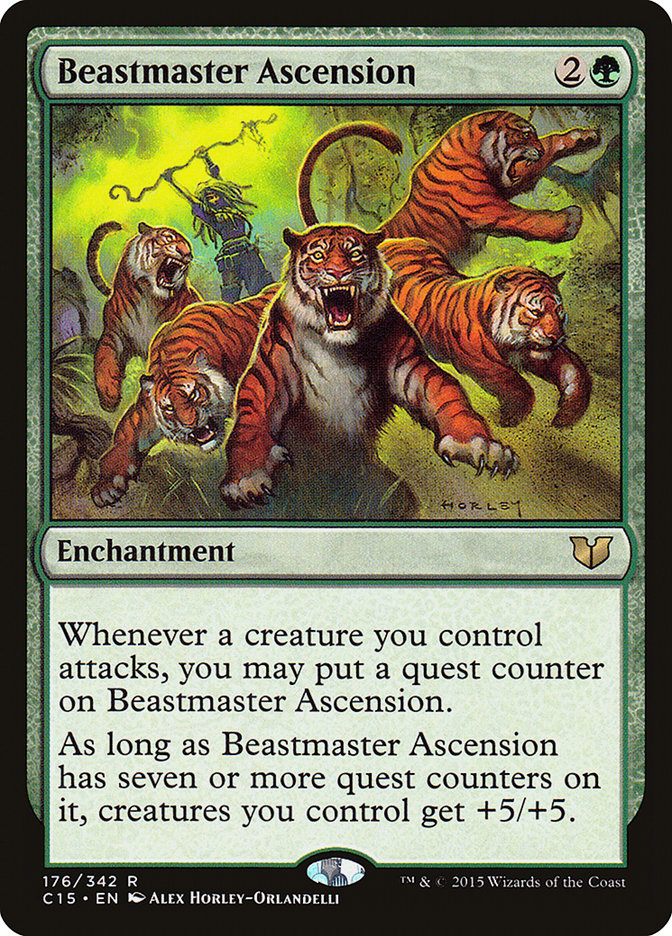 Beastmaster Ascension [Commander 2015] | D20 Games