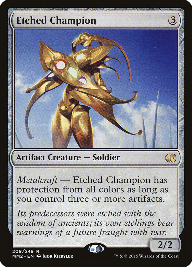 Etched Champion [Modern Masters 2015] | D20 Games