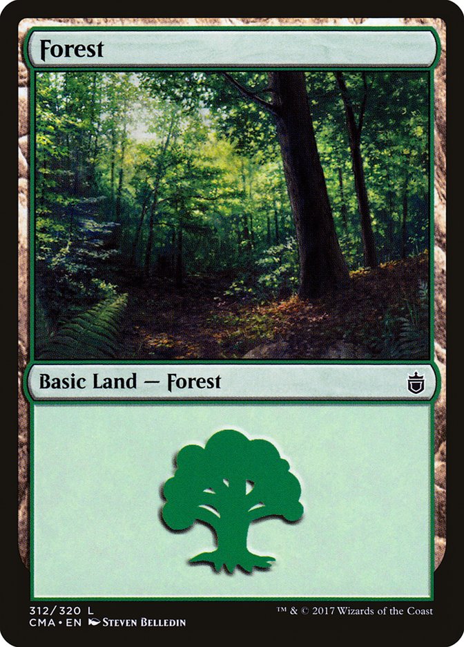 Forest (312) [Commander Anthology] | D20 Games