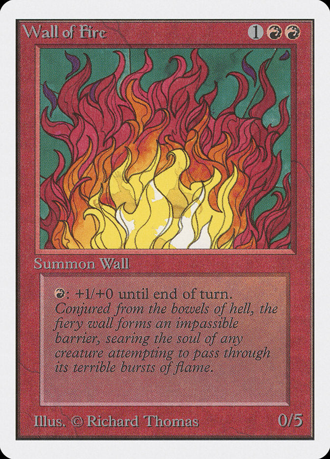 Wall of Fire [Unlimited Edition] | D20 Games