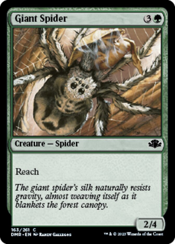Giant Spider [Dominaria Remastered] | D20 Games