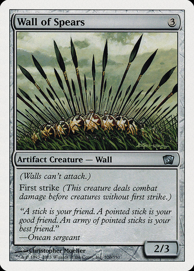 Wall of Spears [Eighth Edition] | D20 Games