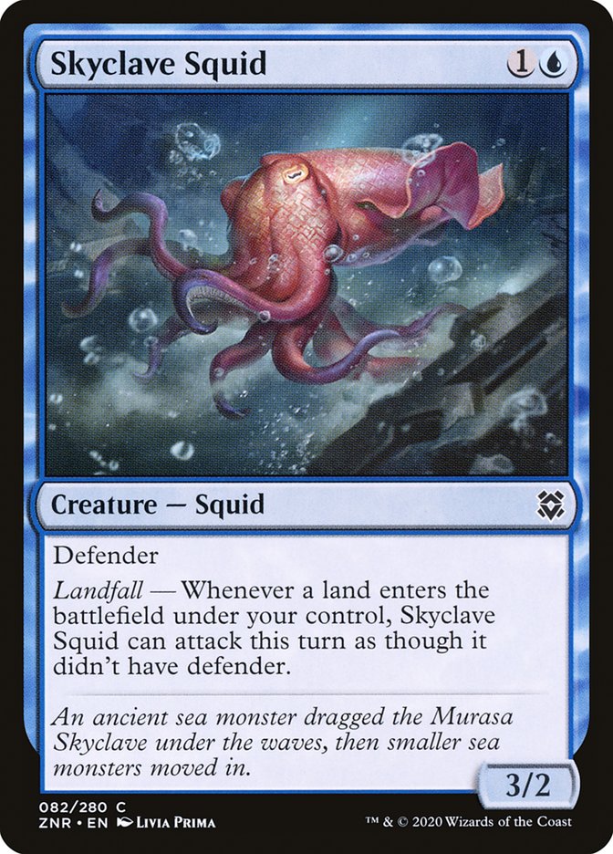 Skyclave Squid [Zendikar Rising] | D20 Games