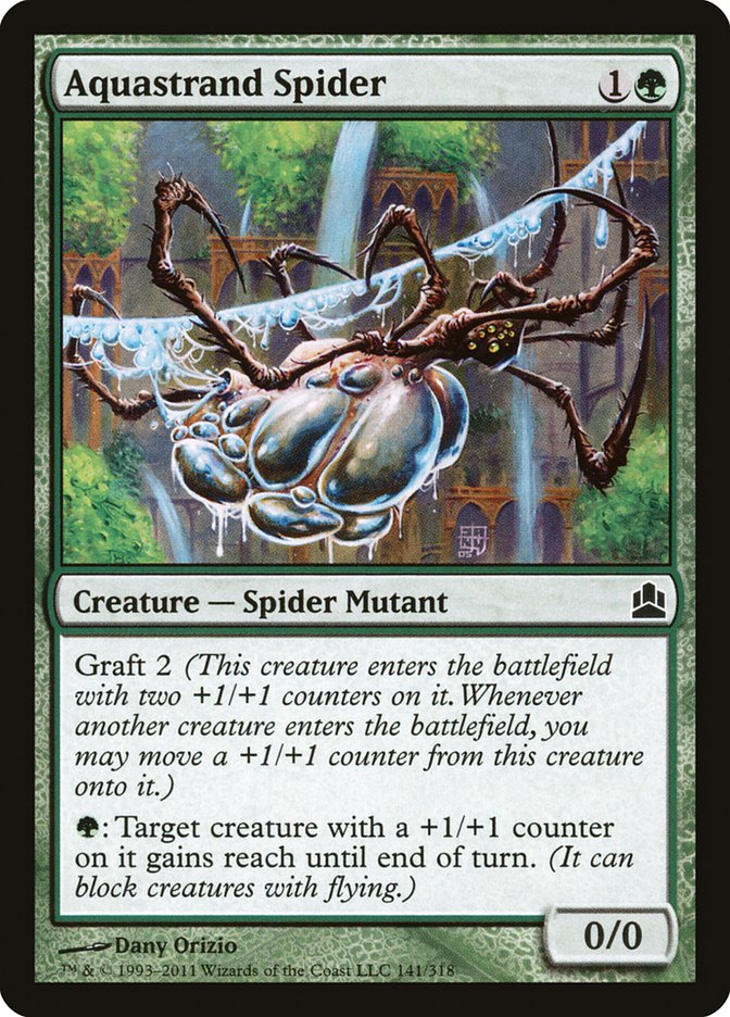 Aquastrand Spider [Commander 2011] | D20 Games