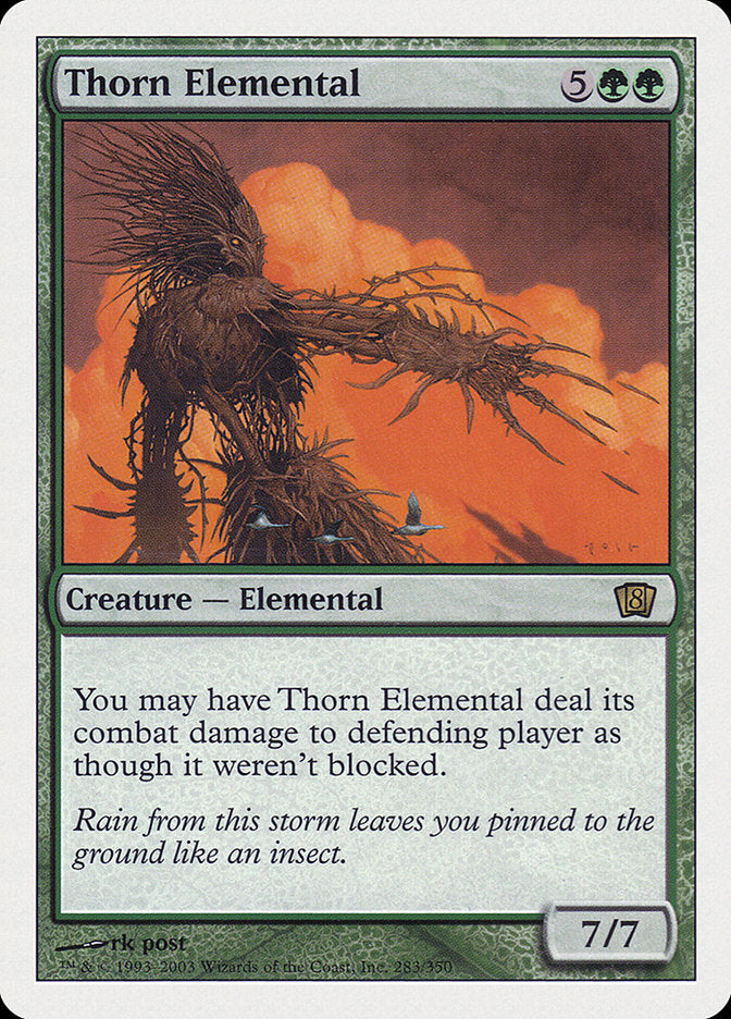 Thorn Elemental [Eighth Edition] | D20 Games